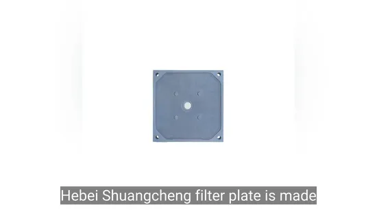 Premium Chamber Filter Plate for Efficient Sludge Management